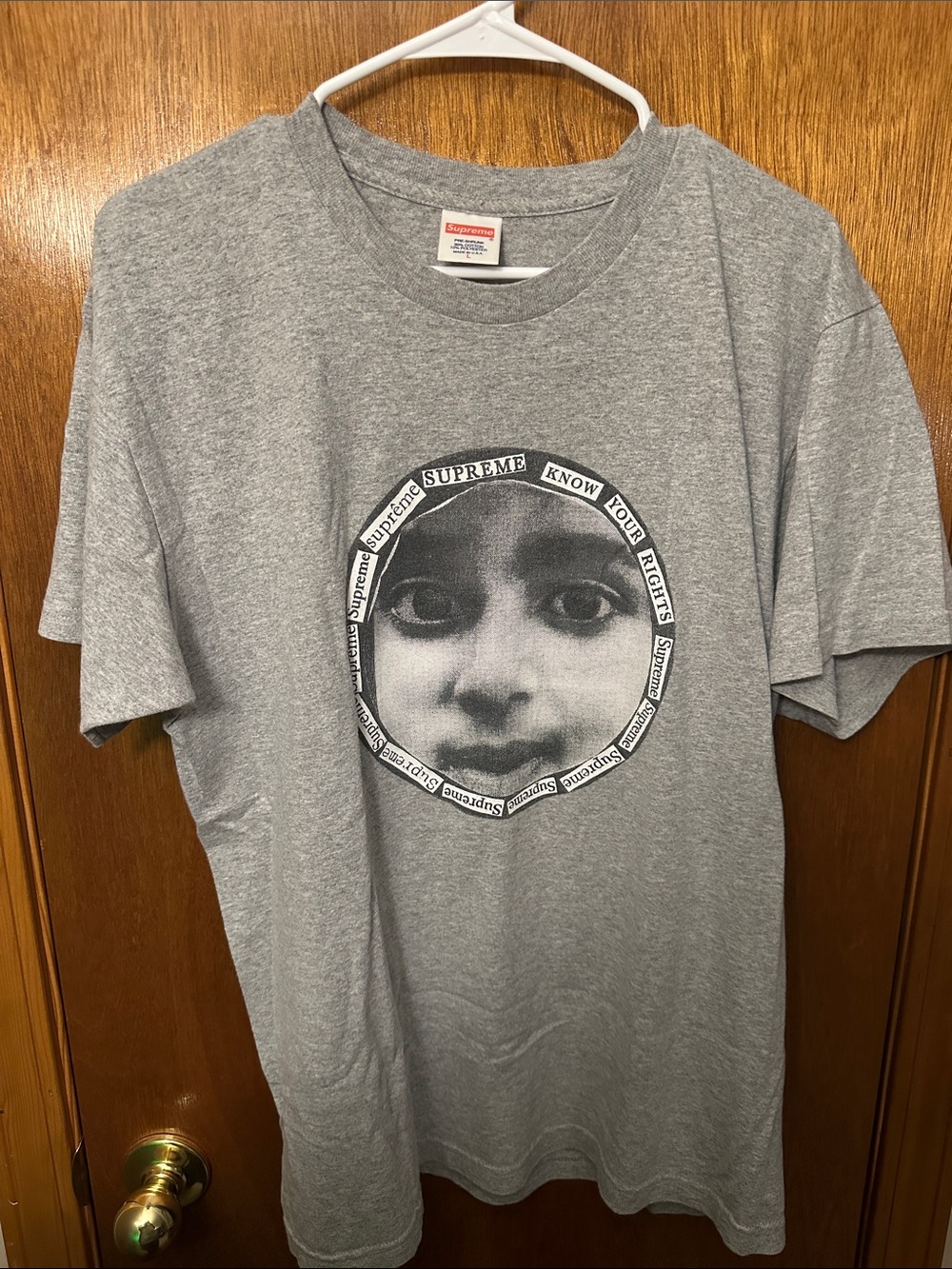 Supreme “Know Your Rights” Tee